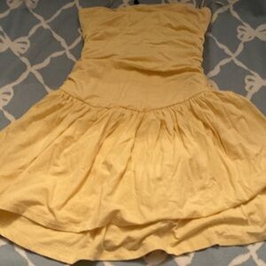 Garage Sunny Yellow Kids Dress